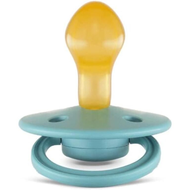 Rebael - Mono Natural Rubber Round Pacifier Size 2 - Baby 6M+ 1-pack - Powder