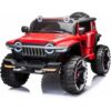 Ride-On Car 2-Seater 4×4 Super Jeep – 12V Electric Battery Powered with Remote Control, Music & LED Lights – Red