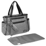 Little Story – Betty Diaper Bag – Grey