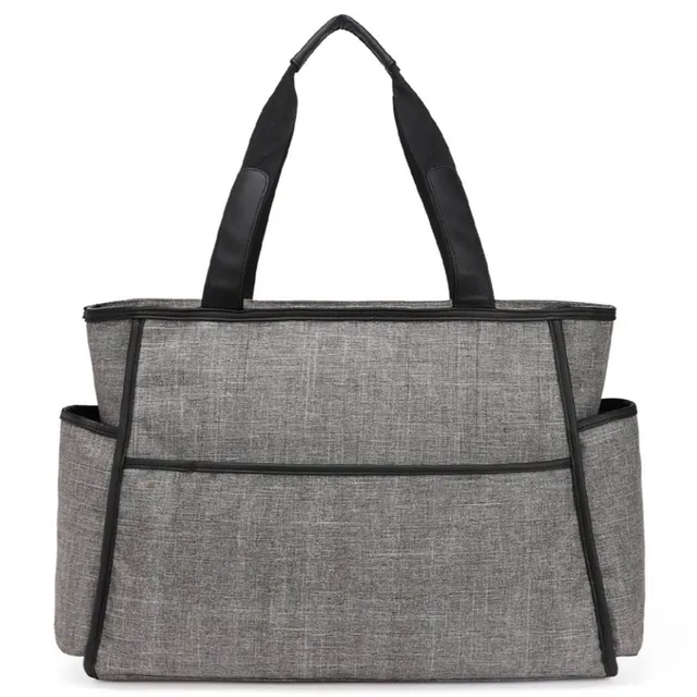 Little Story - Betty Diaper Bag - Grey