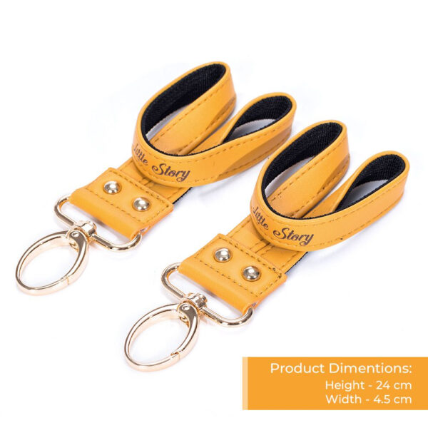 Little Story – Premium Stroller Hooks – Khaki