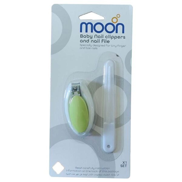 Moon – Baby Nail Clipper And Baby Nail File
