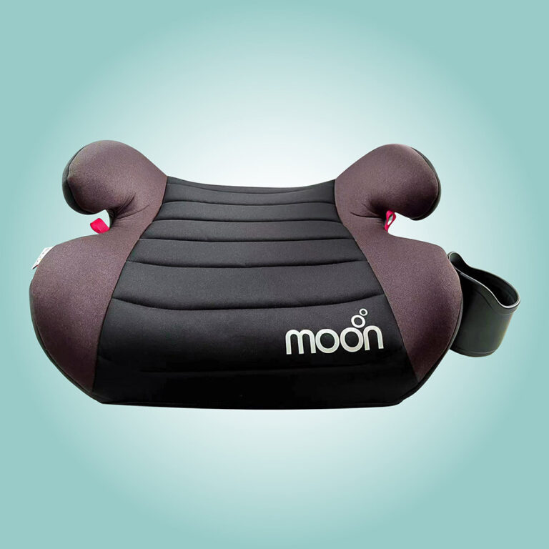 Moon - Kido Booster Car Seat W/ Isofix Group 2/3 - Black