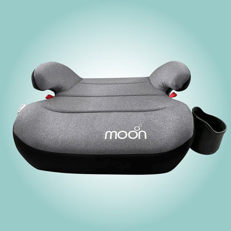 Moon - Kido Booster Car Seat W/ Isofix Group 2/3 - Grey