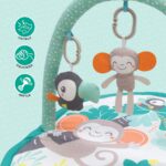 Moon – Jungle Friends Baby Playing Mat – Green