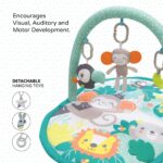Moon – Jungle Friends Baby Playing Mat – Green