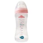 Nuvita – Mimic Cool Anti Colic Baby Bottles 330ml – White