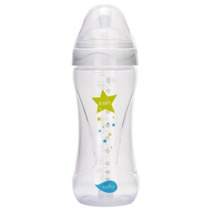 Nuvita – Mimic Cool Anti Colic Baby Bottles 330ml – White