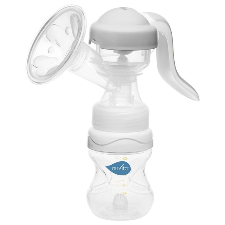 Nuvita - Materno Twist Rotatable Manual Breast Pump - White