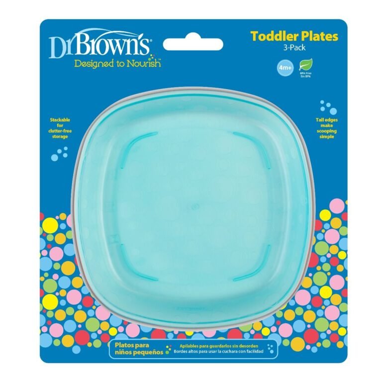 Dr. Browns - Toddler Plates, 3-Pack