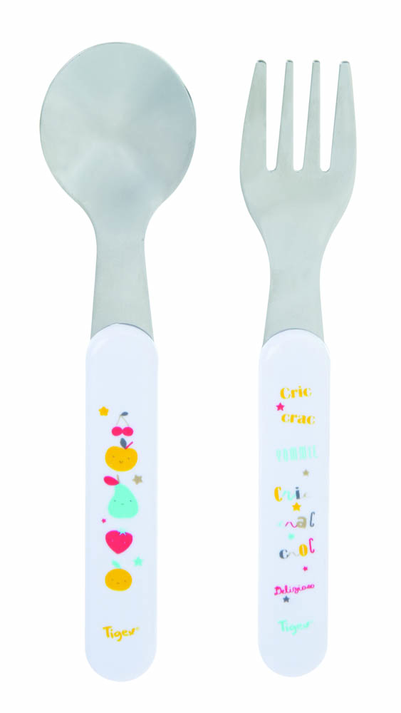 Tigex - Set Of 2 Stainless Steel Cutlery