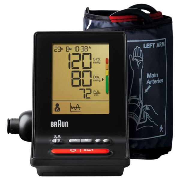 Braun – BP6200 Exact Fit 5 Blood Pressure Monitor – Black