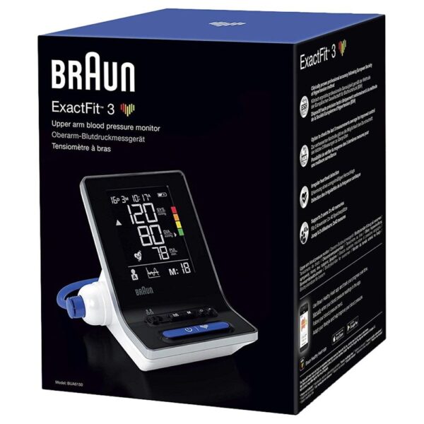 Braun – BUA6150 Exact Fit 3 Blood Pressure Monitor – Black
