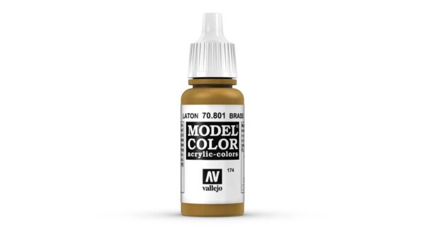 Vallejo – 70.801 Model Color Paint 17ml – Brass