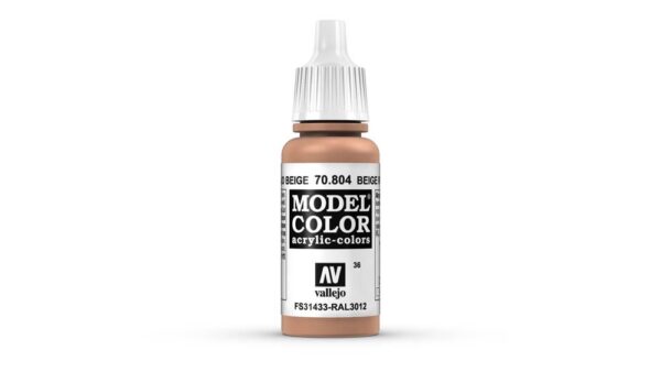 Vallejo-70-804-Model-Color-Paint-17ml-Beige-Red