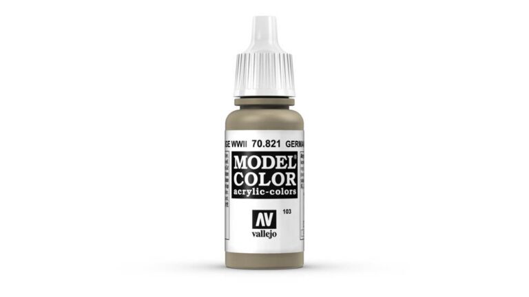 Vallejo Color Paint 17ml - German Camouflage Beige WWII