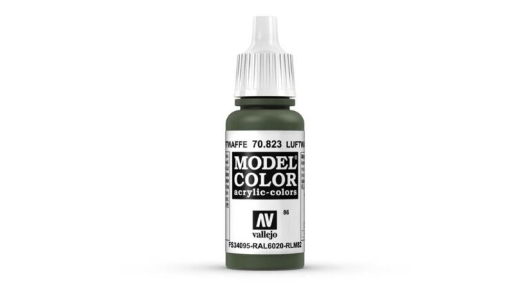 Vallejo Color Paint 17ml - Luftwaffe Camouflage Green
