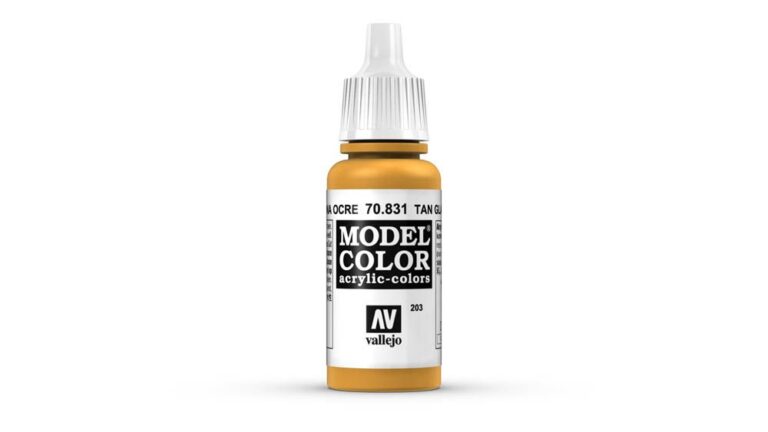 Vallejo - 70.831 Model Color Paint 17ml - Tan Glaze