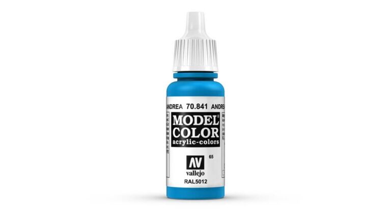 Vallejo - 70.841 Model Color Paint 17ml - Andrea Blue
