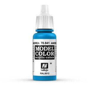 Vallejo – 70.841 Model Color Paint 17ml – Andrea Blue