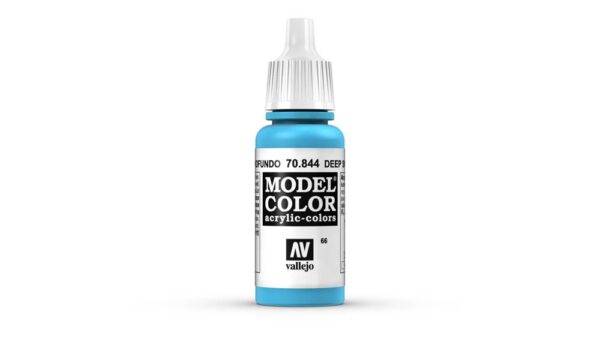 Vallejo – 70.844 Model Color Paint 17ml – Deep Sky Blue