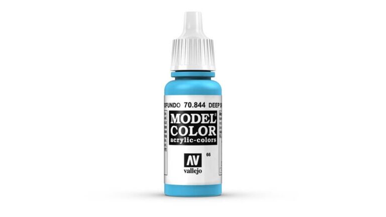 Vallejo - 70.844 Model Color Paint 17ml - Deep Sky Blue