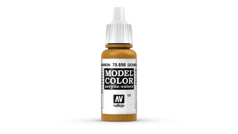 Vallejo - 70.856 Model Color Paint 17ml - Ochre Brown