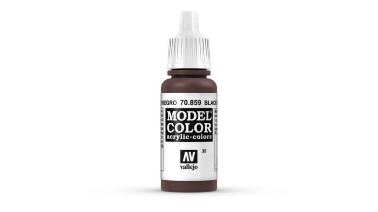 Vallejo - 70.859 Model Color Paint 17ml - Black Red