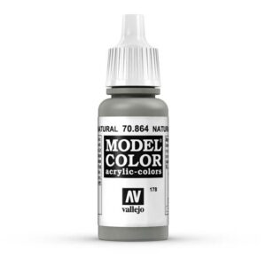 Vallejo – 70.864 Model Color Paint 17ml – Natural Steel