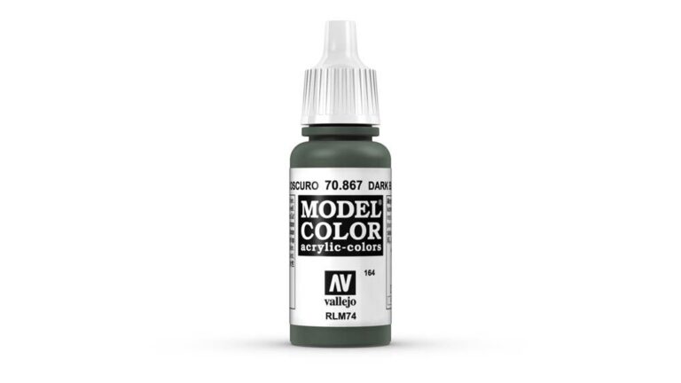 Vallejo - 70.867 Model Color Paint 17ml - Dark Blue Grey