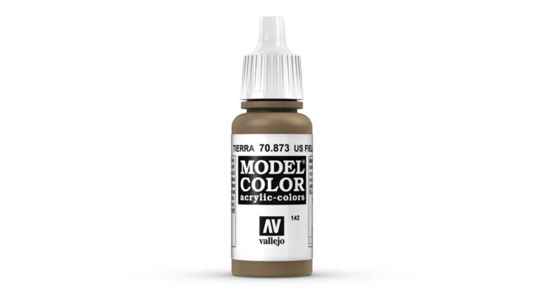 Vallejo - 70.873 Model Color Paint 17ml - US Field Drab