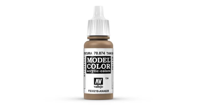 Vallejo - 70.874 Model Color Paint 17ml - Tan Earth