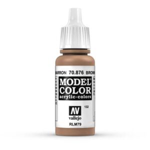 Vallejo – 70.876 Model Color Paint 17ml – Brown Sand