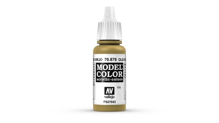 Vallejo - 70.878 Model Color Paint 17ml - Old Gold