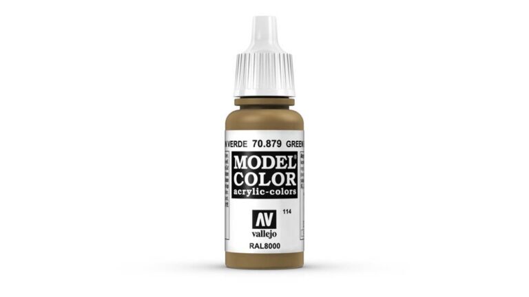Vallejo - 70.879 Model Color Paint 17ml - Green Brown