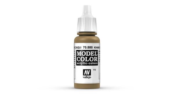 Vallejo – 70.880 Model Color Paint 17ml – Khaki Grey