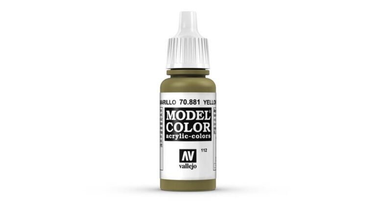 Vallejo - 70.881 Model Color Paint 17ml - Yellow Green