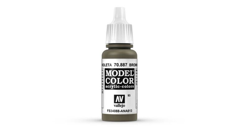 Vallejo - 70.887 Model Color Paint 17ml - Brown Violet