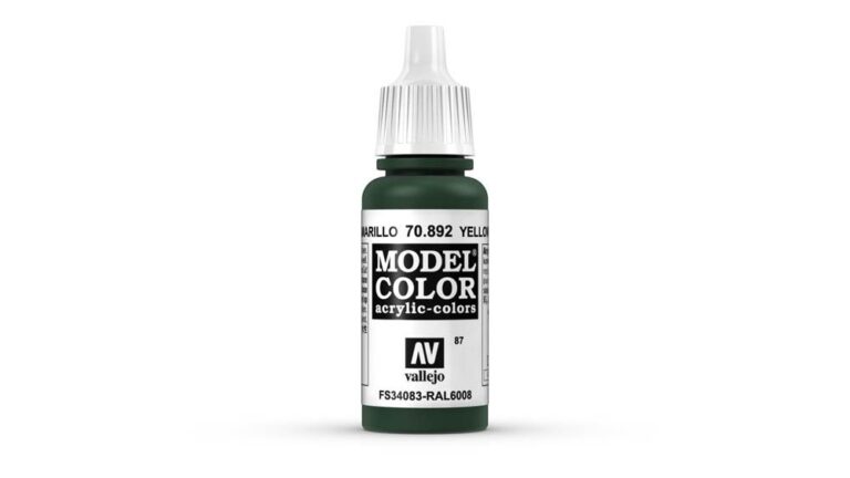 Vallejo - 70.892 Model Color Paint 17ml - Yellow Olive