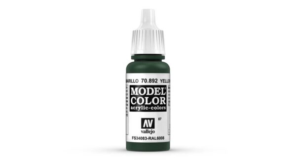 Vallejo – 70.892 Model Color Paint 17ml – Yellow Olive
