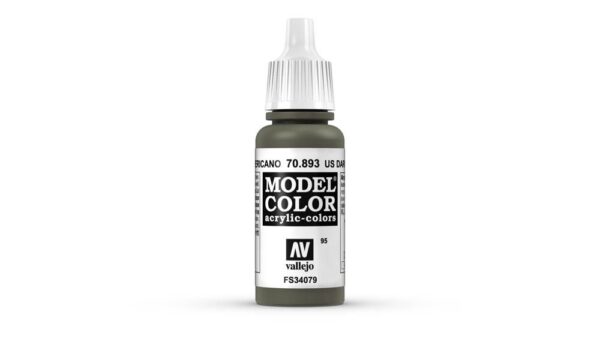 Vallejo – 70.893 Model Color Paint 17ml – US Dark Green