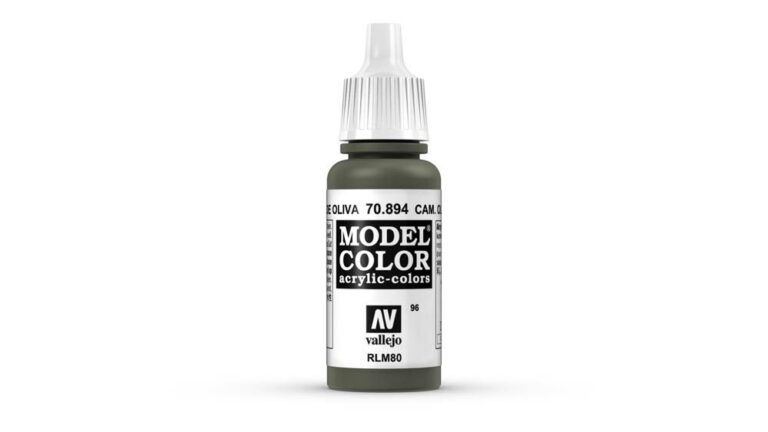 Vallejo 70.894 Model Color Paint 17ml Camouflage Olive Green