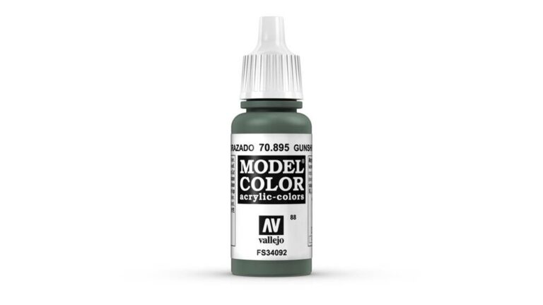 Vallejo - 70.895 Model Color Paint 17ml - Gunship Green