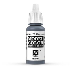 Vallejo – 70.900 Model Color Paint 17ml – French Mirage Blue