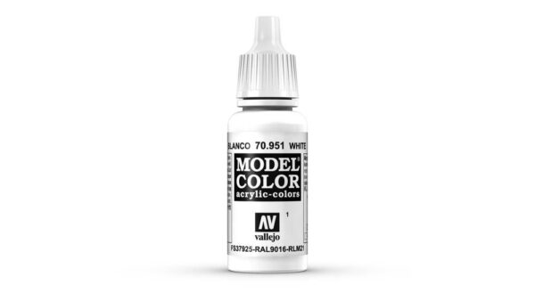 Vallejo – 70.951 Model Color Paint 17ml – White