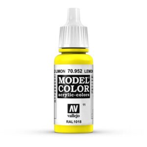 Vallejo – 70.952 Model Color Paint 17ml – Lemon Yellow