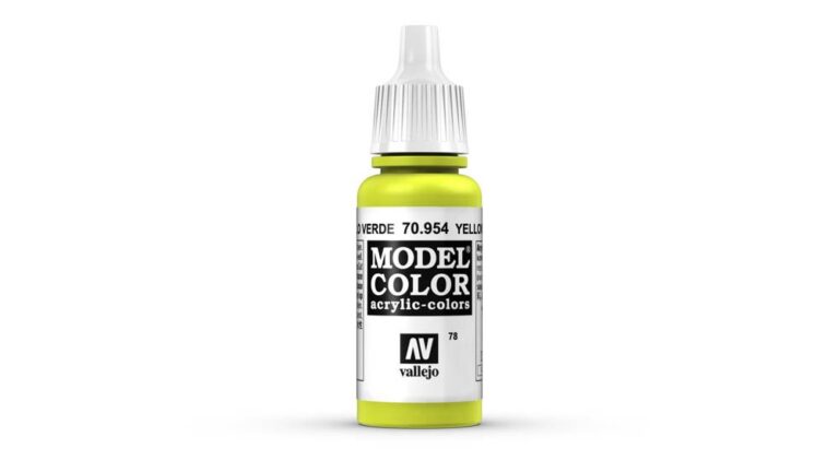 Vallejo - 70.954 Model Color Paint 17ml - Yellow Green