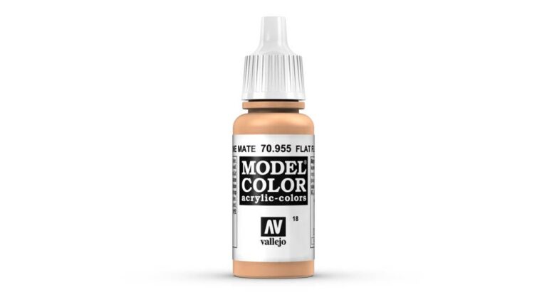 Vallejo - 70.955 Model Color Paint 17ml - Flat Flesh