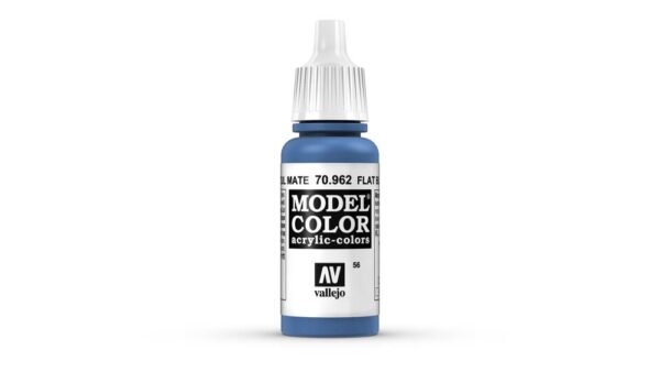 Vallejo – 70.962 Model Color Paint 17ml – Flat Blue
