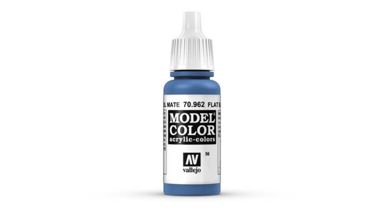 Vallejo - 70.962 Model Color Paint 17ml - Flat Blue